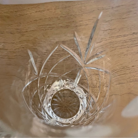 Bohemia Crystal 12" 24% Pbo Hand Cut Vase made in Czech Republic - Picture 9 of 13